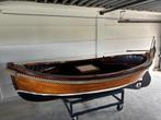 Houten spitsgatsloep met inboard diesel, Watersport en Boten, Tot 10 pk, Diesel, Zo goed als nieuw, 3 tot 6 meter