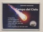 (79) Meteorietje Argentinië Campo del Cielo, Verzenden, Mineraal