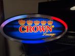 Crown lounge casino lamp original ik, Verzamelen, Automaten | Gokkasten en Fruitautomaten, Ophalen of Verzenden, Zo goed als nieuw