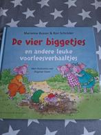 boek marianne busser en ron schroder - de vier biggetjes, Ophalen of Verzenden, Gelezen