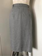 Vintage Pied de Poule Rokje, Zwart, Ophalen of Verzenden, Zo goed als nieuw, Maat 36 (S)