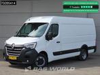 Renault Master 165PK Dubbellucht L3H2 LED Navi Airco Cruise, Auto's, Bestelauto's, Renault, Wit, Bedrijf, Cruise Control