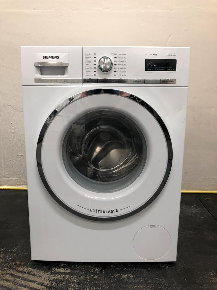 €325 A+++ 8kg 1600 toeren Siemens iQ700 wasmachine GARANTIE, Witgoed en Apparatuur, Wasmachines, Zo goed als nieuw, Voorlader