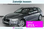 BMW 5-serie Touring 520d Luxury Edition Panorama Leder, Auto's, BMW, Automaat, Euro 6, 4 cilinders, Leder