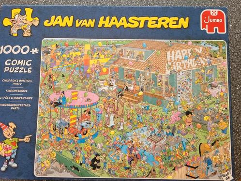 Jan van Haasteren Kinderfeestje, Hobby en Vrije tijd, Denksport en Puzzels, Zo goed als nieuw, Legpuzzel, 500 t/m 1500 stukjes