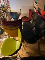 Partij orginele Arne Jacobsen vlinderstoelen ong 20 stuks, Gebruikt, Overige kleuren, Vijf, Zes of meer stoelen, Hout
