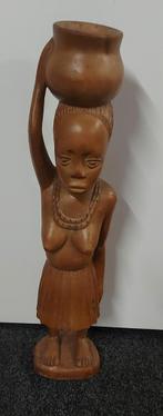 Houten beeld, Antiek en Kunst, Kunst | Beelden en Houtsnijwerken, Ophalen of Verzenden