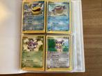 Map met oude Pokémon kaarten te koop, Ophalen of Verzenden, Gebruikt, Meerdere kaarten