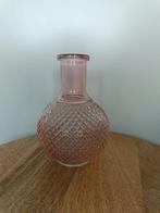 Xenos roze vintage vaas, Huis en Inrichting, Woonaccessoires | Vazen, Overige kleuren, Ophalen of Verzenden, Minder dan 50 cm