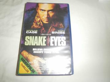 SNAKE EYES! Thriller mey Nicolas Cage e.v.a Op VIDEO! beschikbaar voor biedingen
