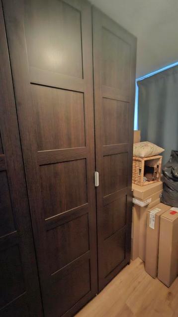 PAX ikea kast met deuren 