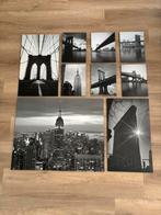 9-luik New York IKEA, Ophalen, Zo goed als nieuw, Schilderij, Minder dan 50 cm