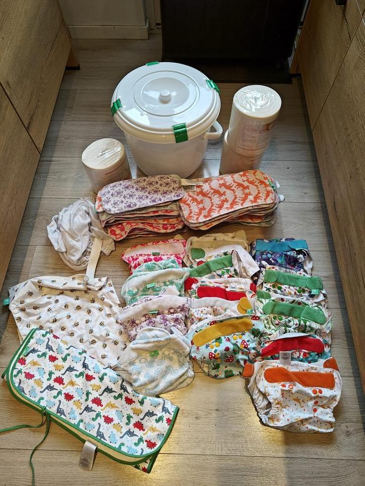 Wasbare luier pakket van TotsBots, Kinderen en Baby's, Badjes en Verzorging, Zo goed als nieuw, Overige typen, Ophalen