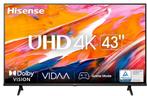 Nieuw HISENSE 43inch(109cm) + garantie INRUIL MOGELIJK, Ophalen of Verzenden, Nieuw