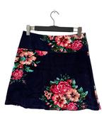 King Louie rok velours M, Kleding | Dames, Maat 38/40 (M), Zwart, Ophalen of Verzenden, Zo goed als nieuw
