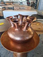 Toetervaas van aluminium 35 cm, Huis en Inrichting, Woonaccessoires | Vazen, Ophalen, Overige materialen, Overige kleuren, .