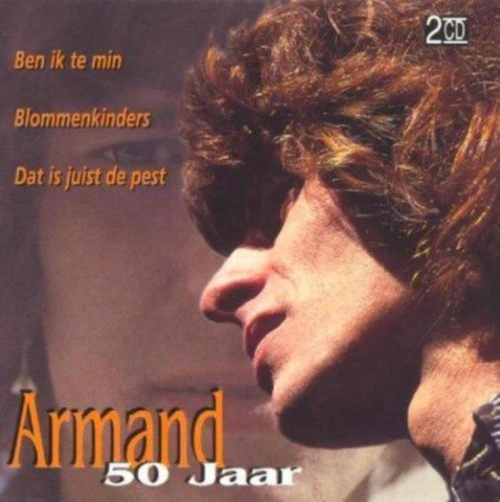 2CD: Armand - 50 Jaar (ZGAN), Cd's en Dvd's, Cd's | Nederlandstalig, Zo goed als nieuw, Levenslied of Smartlap, Ophalen of Verzenden