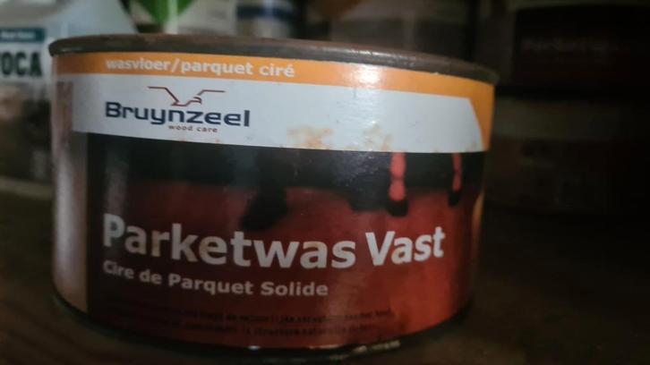 Bruynzeel Parketwas Vast 1L - 11 stuks, Doe-het-zelf en Verbouw, Verf, Beits en Lak, Nieuw, Lak, 10 tot 15 liter, Bruin, Ophalen of Verzenden
