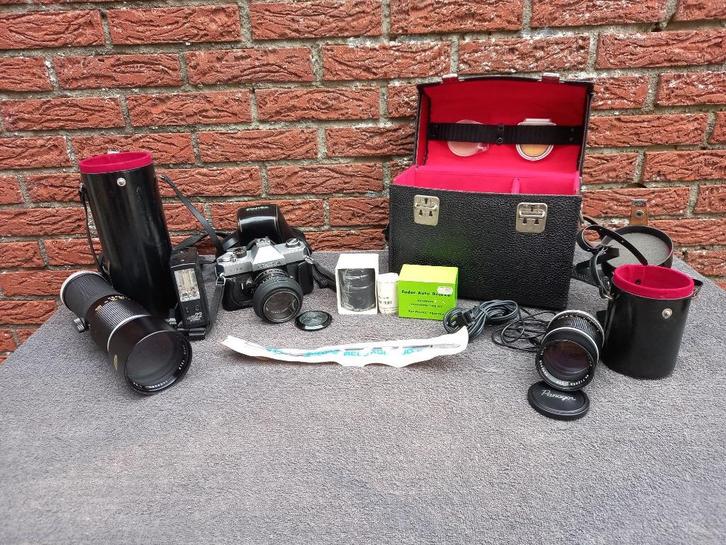 Fujica ST 801, Audio, Tv en Foto, Fotocamera's Analoog, Gebruikt, Compact, Overige Merken, Ophalen of Verzenden