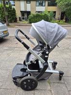 Joolz Day 2 Grijs, Kinderen en Baby's, Kinderwagens en Combinaties, Gebruikt, Combiwagen, Verstelbare duwstang, Ophalen