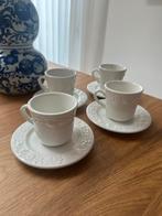 Quadrifoglio Franco Giorgi Theekopjes met Schotels, Ophalen of Verzenden