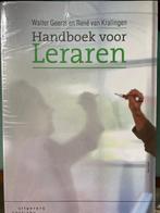Handboek voor leraren, Boeken, Overige niveaus, Ophalen of Verzenden, Walter Geerts; René van Kralingen, Zo goed als nieuw
