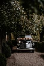 trouwauto te huur klassieke Chevrolet 3100 pick up, Trouwauto