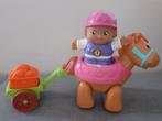 Vtech vrolijke vriendjes lizzy met paard en wagen, Ophalen of Verzenden, Zo goed als nieuw, 6 maanden tot 2 jaar