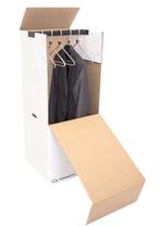 Verhuisdozen en garderobe dozen, Ophalen, Opvouwbaar, Minder dan 50 cm, Minder dan 40 cm
