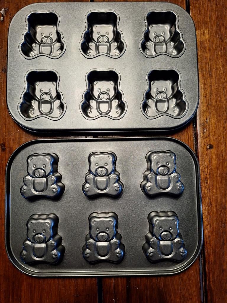 2x Bakvorm Beren Cakejes. 2 voor € 8,50 - Taarten en Cupcakes maken