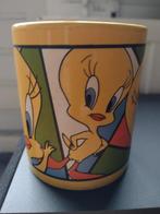 Tweety mok (Looney Tunes)., Looney Tunes, Gebruikt, Ophalen of Verzenden, Gebruiksvoorwerp