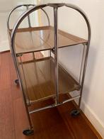 Vintage Opvouwbare Serveerwagen, Antiek en Kunst, Curiosa en Brocante, Ophalen
