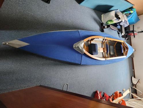 Opvouwbare kano, Watersport en Boten, Kano's, Zo goed als nieuw, Kajak, Twee personen, Met peddels, Ophalen