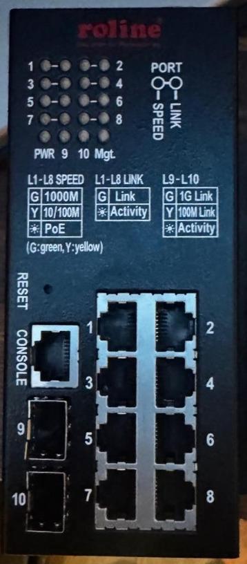 Nieuw: ROLINE 21.13.1137 - Smart Managed gigabit switch beschikbaar voor biedingen