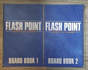 Flash Point Legacy of Flames: Board Books with all the Maps  beschikbaar voor biedingen