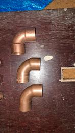 Koperen t stukken en eindkappen, Doe-het-zelf en Verbouw, Buizen en Afvoer, Overige materialen, Overige typen, Nieuw, Minder dan 2 meter