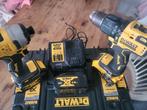DeWalt Combi Set - Boormachine & Slagschroevendraaier, Doe-het-zelf en Verbouw, Gereedschap | Boormachines, Ophalen, Gebruikt