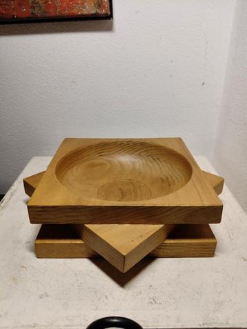 2868 Houten Schaal - Bijzonder Design beschikbaar voor biedingen