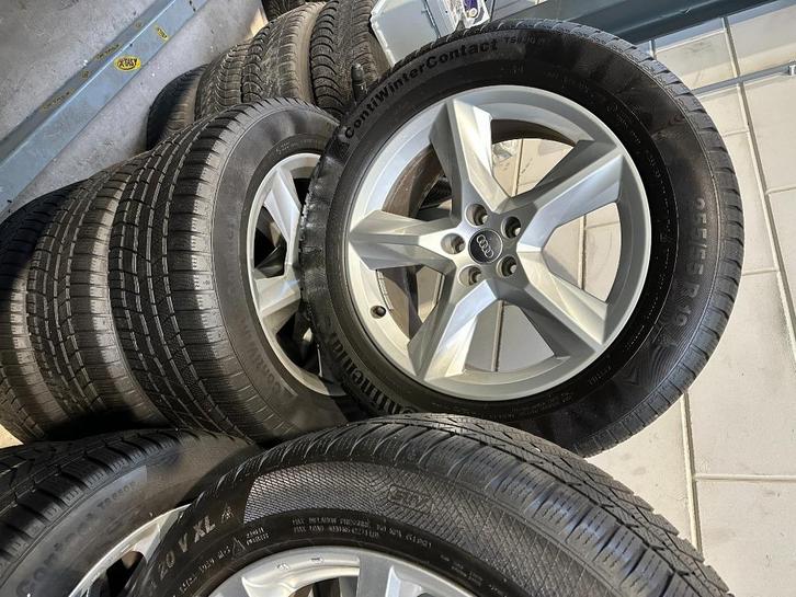 VELGEN MET WINTERBANDEN AUDI Q3 Q5 Q7 5x112, Auto-onderdelen, Banden en Velgen, Velg(en), Winterbanden, 19 inch, 255 mm, Terreinwagen