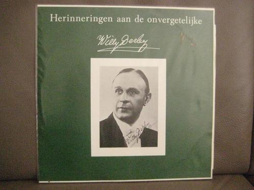 Willy Derby – Herinneringen Aan De Onvergetelijke Willy Derb, Cd's en Dvd's, Vinyl | Nederlandstalig, Zo goed als nieuw, Overige genres