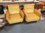 Jaren 60 fauteuils velours, Ophalen, ., ., .