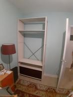 Stevige Lundia rek, stellingkast, wit, boekenrek, met 6 lade, Huis en Inrichting, Kasten | Boekenkasten, Ophalen, Met klep(pen)