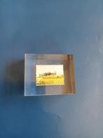 postzegel in perpex gegoten, Ophalen of Verzenden, Na 1940