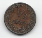 Nederland ½ cent 1906 KM# 133, Koningin Wilhelmina, Overige waardes, Losse munt, Verzenden