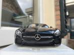1:18 Mercedes AMG GT S (C190) zwart 2016 Autoart 76313, Duitsland, Auto, Autoart, Nieuw