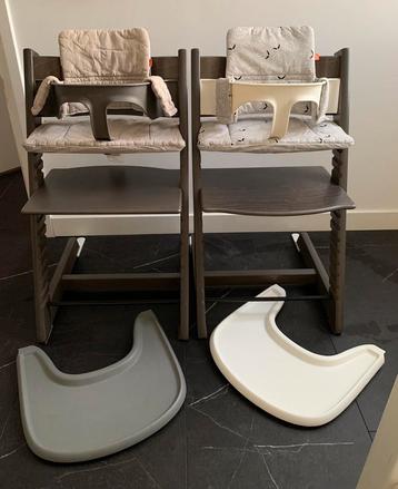 Echt Z.g.a.n. Stokke Hazy Greys , Babyset Playtray COMPLEET  beschikbaar voor biedingen