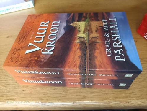 Parshall - Vuurkroon (historisch christelijk/voorraad 2), Boeken, Historische romans, Gelezen, Ophalen of Verzenden