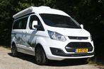 Buscamper Ford Transit custom L1H2 131PK 2017, Caravans en Kamperen, Campers, Buscamper of Camperbus, Luifel, Tot en met 2, Bedrijf