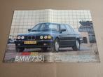 Test (uit oud tijdschrift) BMW E32/ 735i/ 7-Serie (1986), Auto's, Gebruikt, Verzenden