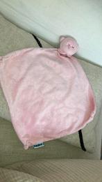 Baby blue roze aap aap knuffeldoekje, Ophalen of Verzenden, Gebruikt, Overige typen